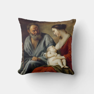 GLORY TO THE HOLY FAMILY CUSHION