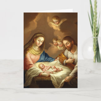 GLORY TO THE HOLY FAMILY HOLIDAY CARD