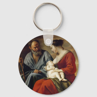 GLORY TO THE HOLY FAMILY KEY RING
