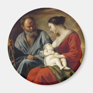 GLORY TO THE HOLY FAMILY MAGNET