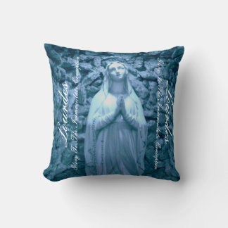 GLORY TO THE IMMACULATE CONCEPTION CUSHION