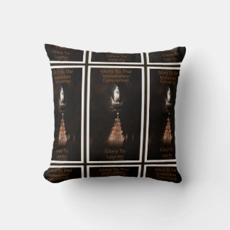 Glory To The Immaculate Conception Cushion
