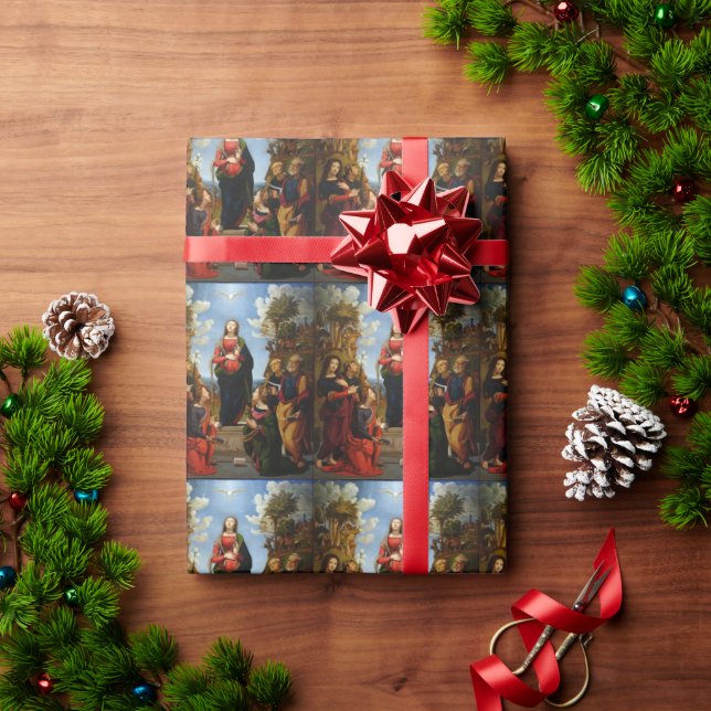 GLORY TO THE IMMACULATE CONCEPTION  WRAPPING PAPER (Holiday Gift)