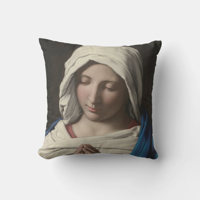 Glory To The Madonna Cushion (Front)