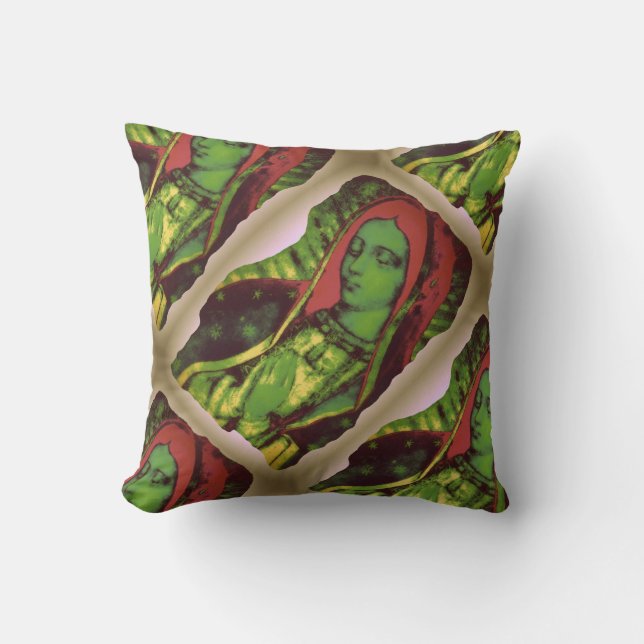 Glory To The Madonna Cushion (Front)