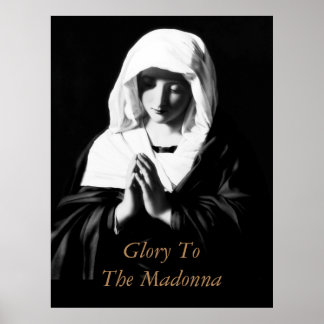 Glory To The Madonna Poster