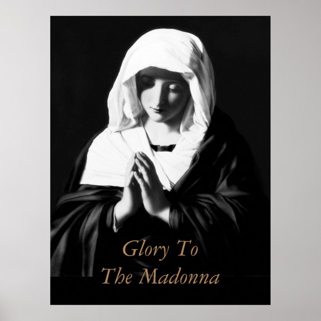 Glory To The Madonna Poster (Front)