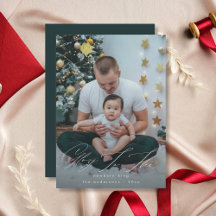 Glory To the Newborn King Christmas Photo