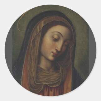 glory to the queen of heaven sticker
