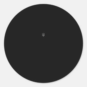 Glory To Ukraine Apparel Company Ukraine Coat Of A Classic Round Sticker