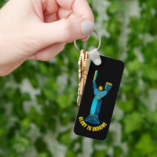 Glory To Ukraine Motherland Monument   Key Ring (Hand)