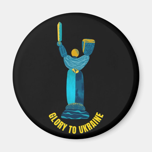 Glory To Ukraine Motherland Monument  Magnet (Front)