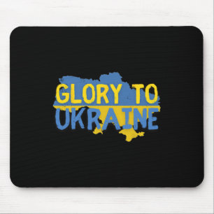 Glory To Ukraine Slava Ukraini Mouse Mat