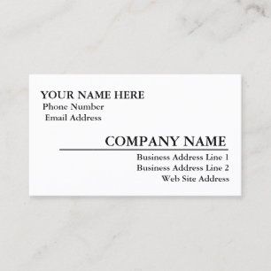 Gloss Business Card Template