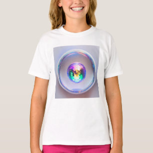 Glossy 3D Bubble T-Shirt – Eye-Catching