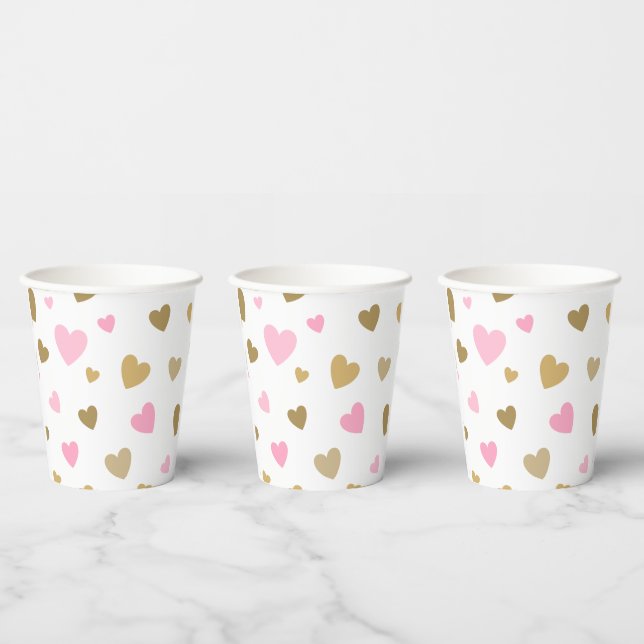 Glossy and Classic Design Paper Cup (Multi)