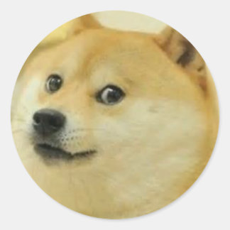 Glossy Doge Meme Sticker Pack