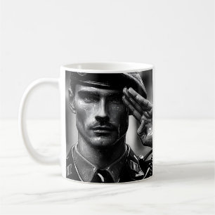 Glossy French Soldier Coffee Mug