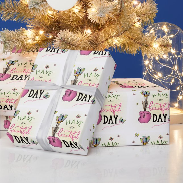 Glossy gift paper (Holidays)