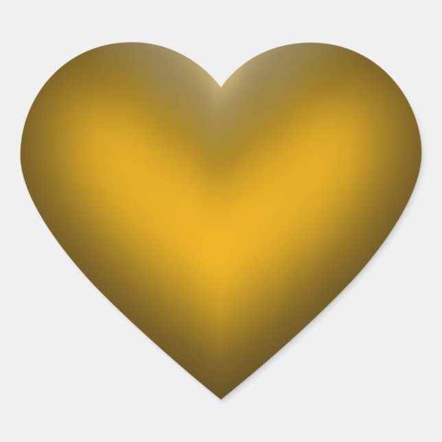 Glossy Heart Sticker (Front)