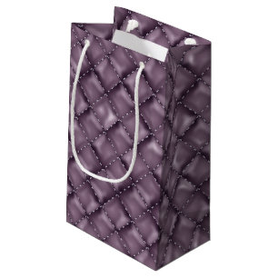 Glossy Leather Texture Small Gift Bag
