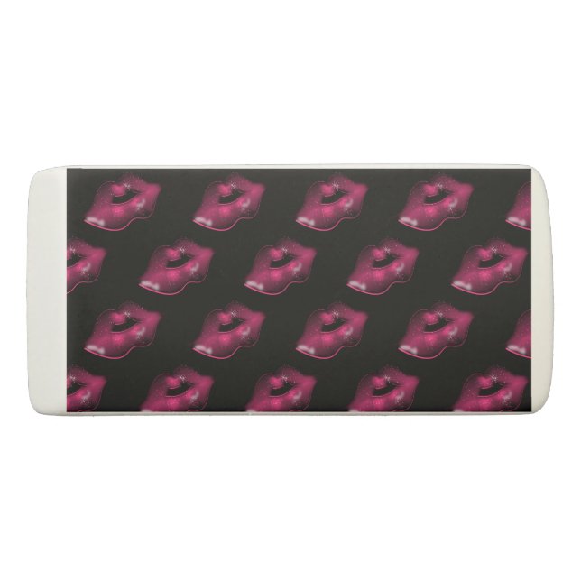 Glossy Lips Pencil Eraser (Front)