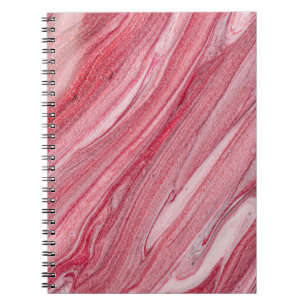 Glossy Nail Polish: Textured Background Notebook