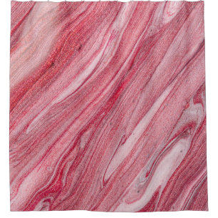 Glossy Nail Polish: Textured Background Shower Curtain