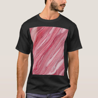 Glossy Nail Polish: Textured Background T-Shirt