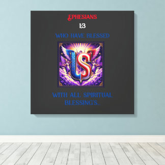 Glossy Poster Canvas Print