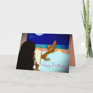 Glossy Poster Thank You Card