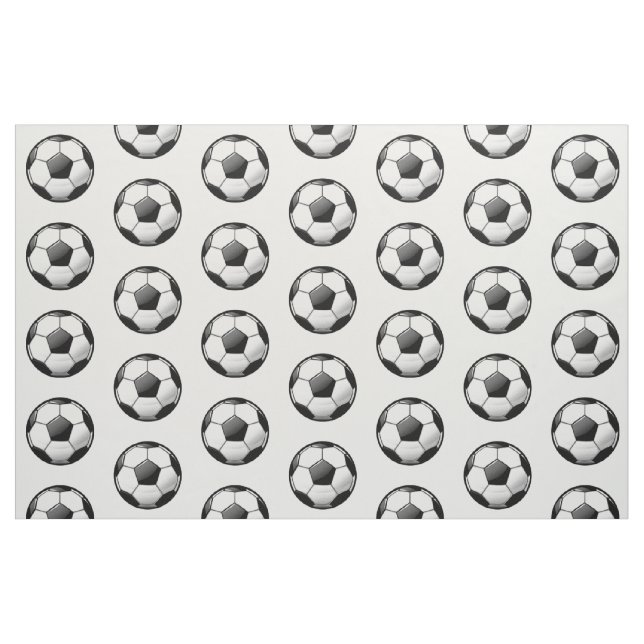 Glossy Round Soccer Ball Fabric (Fat Quarter)