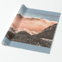 Glossy Wrapping Paper, 30" x 6' WITH MOUNTAIN