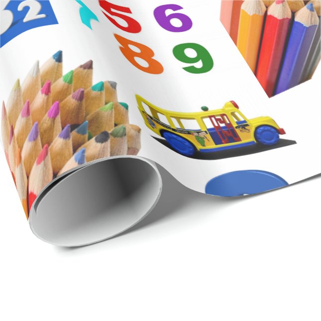 Glossy Wrapping Paper Educational (Roll Corner)