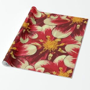 Glossy Wrapping Paper, Floral Paper