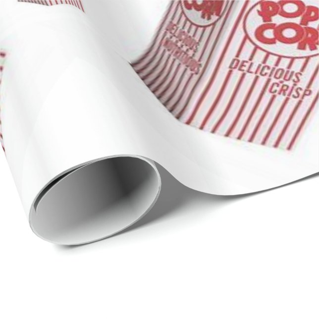Glossy Wrapping Paper Panda Bear Popcorn (Roll Corner)