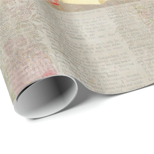 Glossy Wrapping Paper Paris France (Roll Corner)