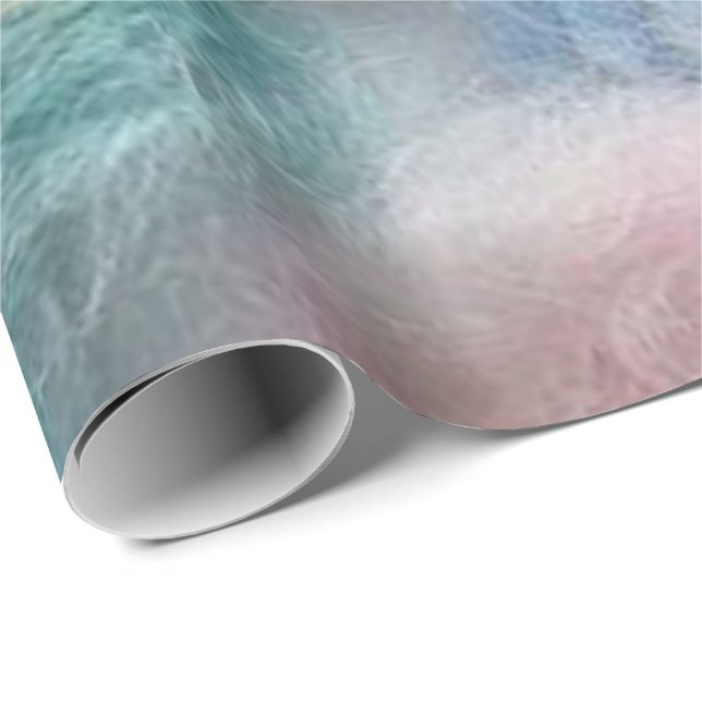 Glossy Wrapping Paper Pastel Yarn (Roll Corner)