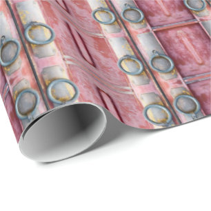 Glossy Wrapping Paper Pink Locks