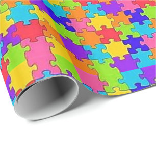 Glossy Wrapping Paper Puzzle