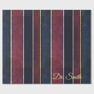 Glossy Wrapping Paper Stripe Doctor