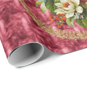 Glossy Wrapping Paper Victorian