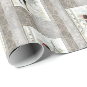 Glossy Wrapping Paper Victorian