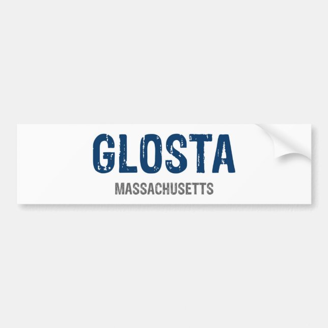 Glosta Gear Bumper Sticker (Front)