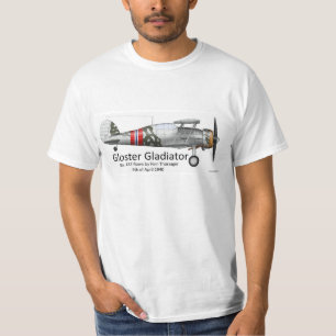 Gloster Gladiator t-shirt, Major Finn Thorsager T-Shirt
