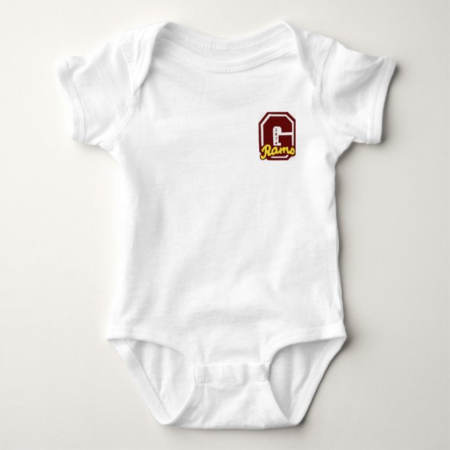 Gloucester Catholic High School Baby Bodysuit (Front)