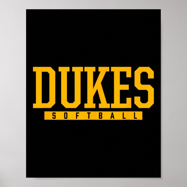 Gloucester Dukes Softll Hs  Poster (Front)