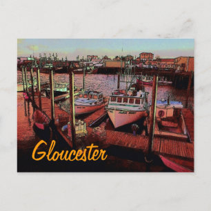Gloucester Harbour Postcard
