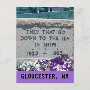 GLOUCESTER, MA POSTCARD