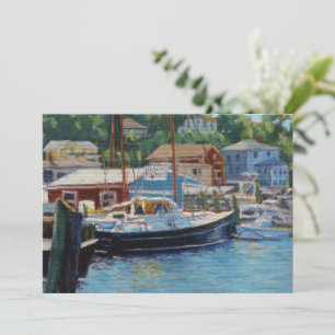 Gloucester Scenic Fishing Boats Holiday Card